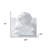Four Piece White Linen King Sheet Set
