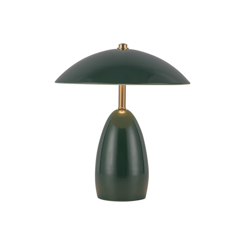 Lampe de table 9 po Sheffield, Vert, Vert
