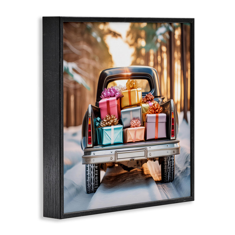 Art de la giclée encadrée par Alina Georgescu, H 24 po x l 24 po, Giclée encadrée noir minuit