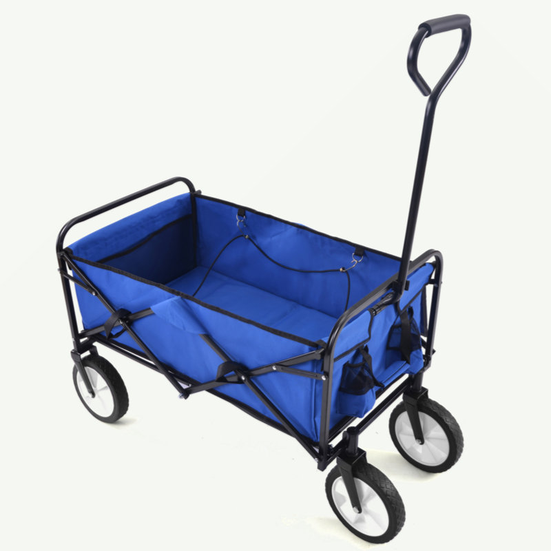 Chariot de plage pliant Wagon Garden (bleu)