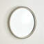 Ball Bearing Round Iron Beveled Mirror-1846827460