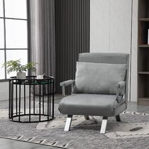 Babymore Pure Comfort Lux Nursing Chair - Gentle Rocking Chair, Convertible  Wing Chair having Storage Pockets with Chic Fabric & High-Density Padding  Included Lumbar Cushion (Grey) : : Baby Products