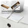 2-drawer bedside table with wooden legs and Lundgren load space