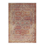 Distressed Homage Handmade Kilim Wool Geometric Area Rug