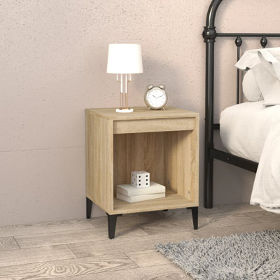 Jarik 40cm W Solid Wood Bedside Table
