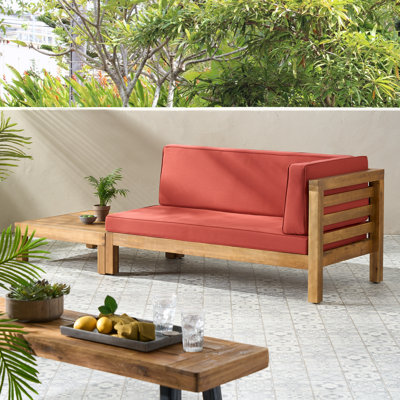 Hanoi 2 - Person Patio Conversation Set with Cushions