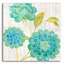  «Aqua Blooms On Wood 2» par Danhui Nai, art mural en verre acrylique-1481395856