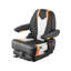 Universal Forklift Seat Fold Down Tractor Suspension Seat Adjustable Back