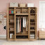 Armoire-penderie 8 portes à grande capacité avec tringle-541492523