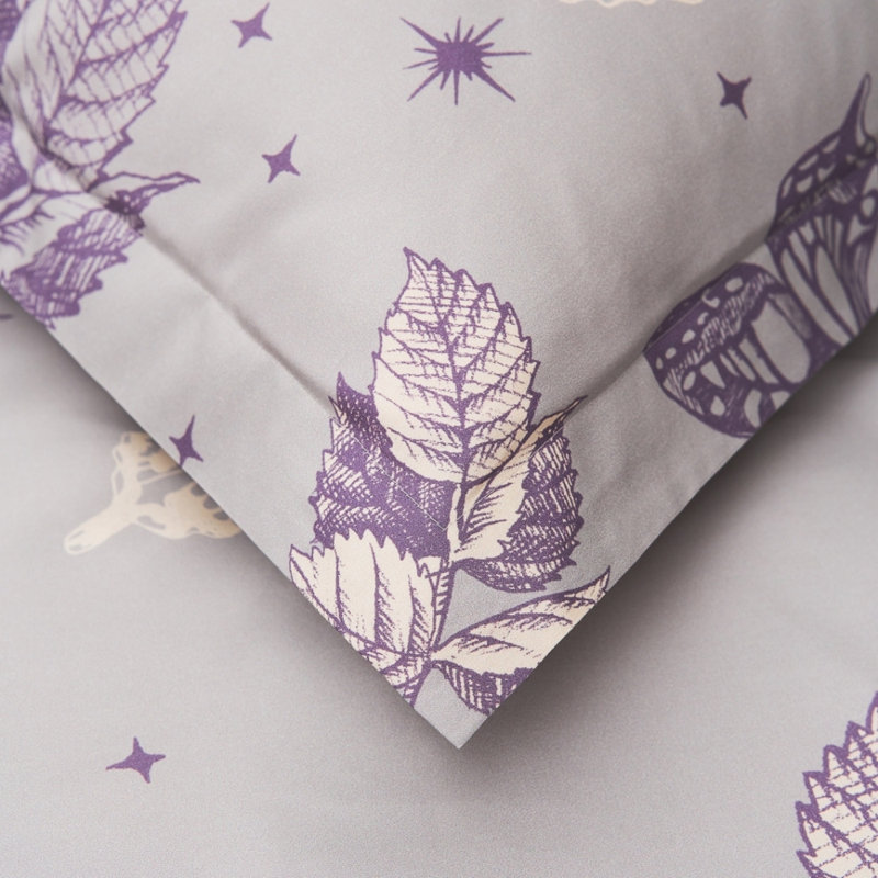 Fryman Floral Duvet Cover Set with Pillowcases, Single Duvet Cover