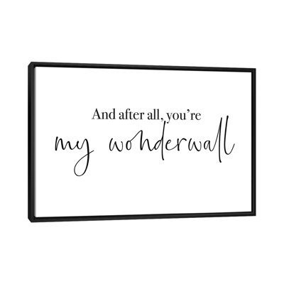 " Wonderwall Cute Font "