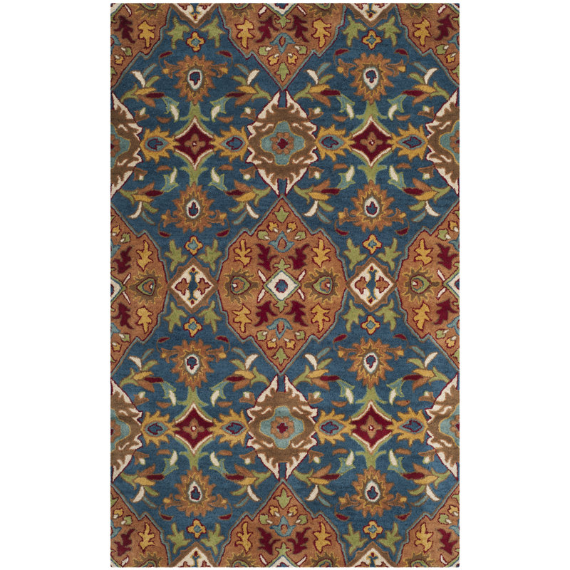 Cranmore Hand Tufted Wool Southwestern Rug, Rectangle 4' x 6'