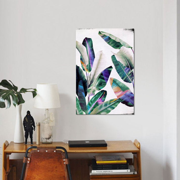 « tropical i », impression sur toile, H 26 po x l 18 po x P 1,5 po