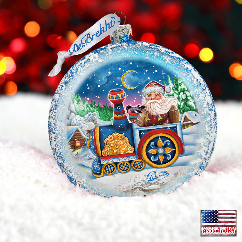 3.5'' Glass Ball Ornament