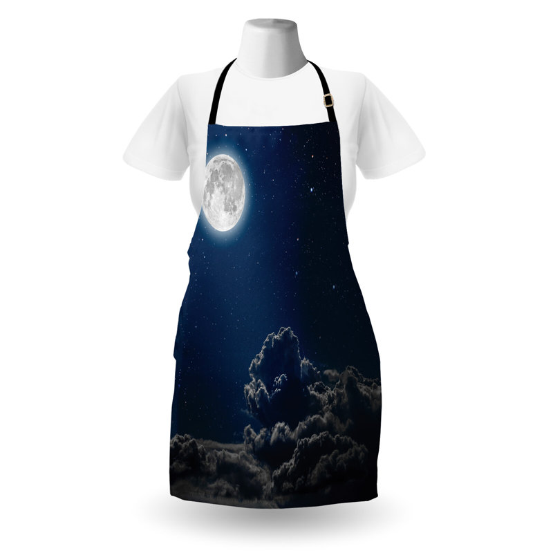 No Pattern Bib Apron