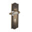 Meadows Plate with Decorative Keyhole and Passage (Hall & Closet) with Parlour Lever-344492692-344492699