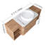 Meuble-lavabo mural avec lavabo d'art en céramique-1555971573