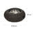 Round Stone Propane Smokeless Fire Pit with Lid