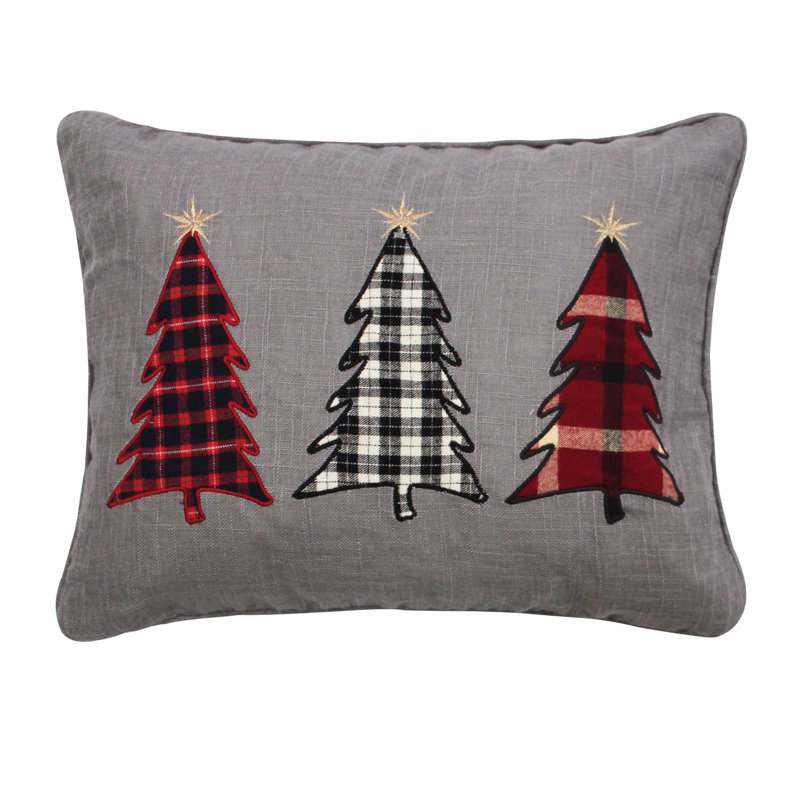 Elden Pines Christmas Trees PIllow 14x18