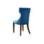 Chaise d'appoint en velours de hêtre revêtu de velours Reine-22569074