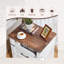 Table de chevet 22 po avec 2 tiroirs et tablette de rangement ouverte de 23 po de hauteur-406621927