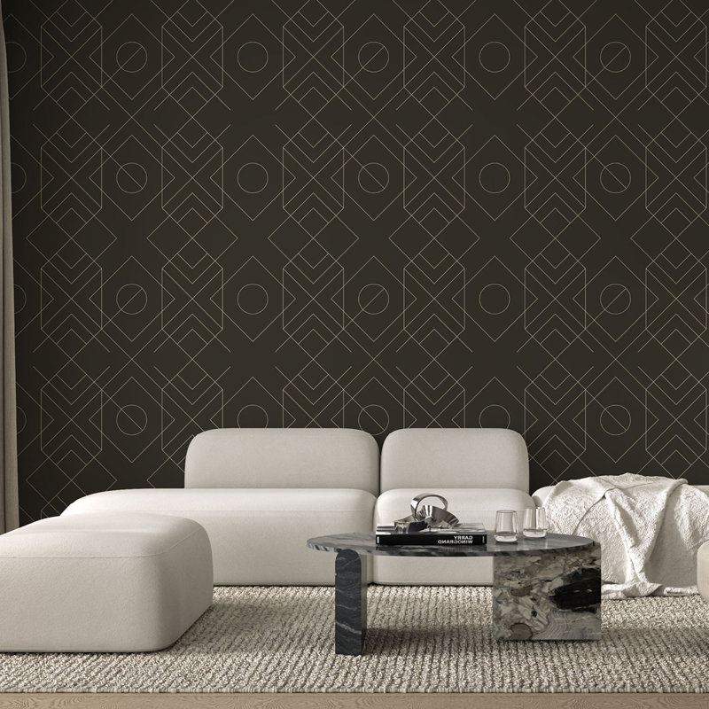 Xavion - Wallpaper by Sabrina Yvonne, Paper, Non-pasted, Dark Cocoa