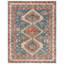 Samarkand 118 Area Rug In Blue / Red-811176594