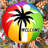 Palm Tree Welcome Summer Wreath with Beach Ball Handmade