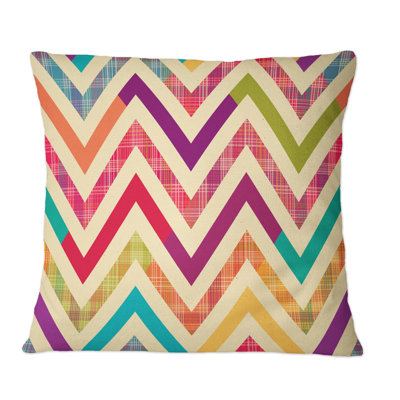 Coussin Zigzag