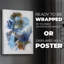 Bleu brumeux II - Impression sur toile seulement - NON-CADRE-118077470