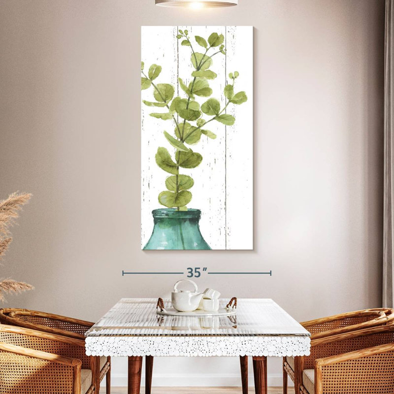 Mixed Greens LXIII, 54" H x 27" W
