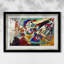 Fragment 2 de la composition VII, 1913 - Wassily Kandinsky - Estampe encadrée sur mesure-1947363457-1947363470-1947363487