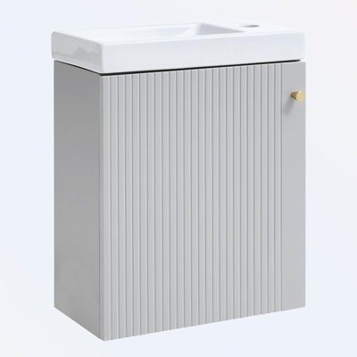 Myslym 15.94'' Single Bathroom Vanity with Top