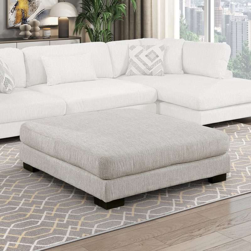 Repose-pieds Matson, Beige