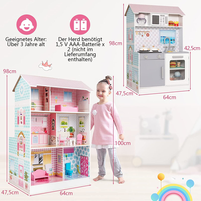 Bertel 2-in-1 Dollhouse