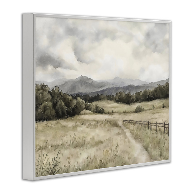 Giclée encadrée, conçue par Riley B, 16 x 20, Encadrement giclée blanc côtier