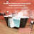 59" x 30" Free Standing Soaking Acrylic Bathtub Modern Stand Alone Tub-92323355