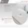 STYLISH 15-3/4"L White Oval Vessel Sink