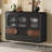 French-style retro light luxury sideboard