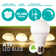 60-Watt Equivalent A19 Dimmable LED Light Bulb Contractor Pack, 2700K Soft White, 60-pack