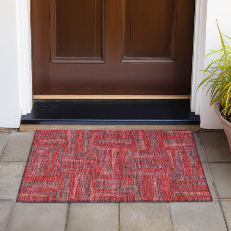Tapis intérieur / extérieur Chayden Chantille ACN1012, Rectangle 1 pi 8 po x 2 pi 6 po