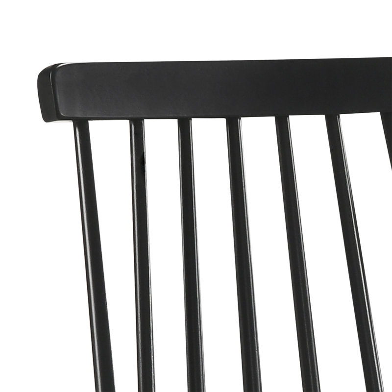 Chaise en bois massif Devonya, 6