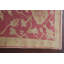 Tapis en laine rose/beige 2 pi 1 x 5 pi 2 po one-of-kind à la main-noué la new age oushak Sipos