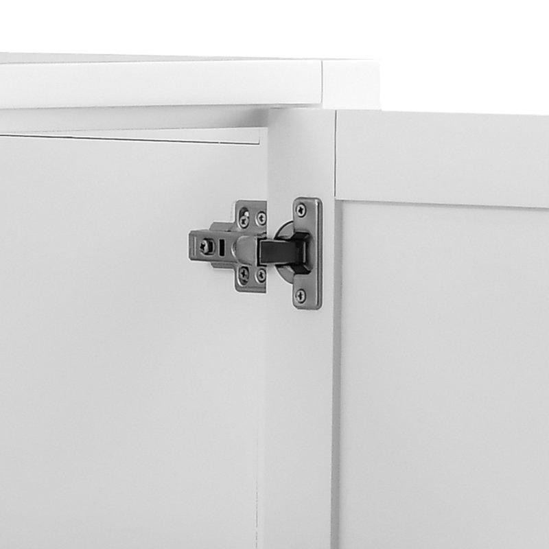 Meuble-lavabo de 48 po avec comptoir et armoire de rangement