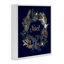 Art mural en toile «Noel Holiday Wreath» par Victoria Barnes-891125307-891125302
