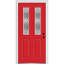 Porte d'entrée pré-montée en fibre de verre 2 panneaux 2 1/2 Grace Grace-1379991931-1379991922-1446319030