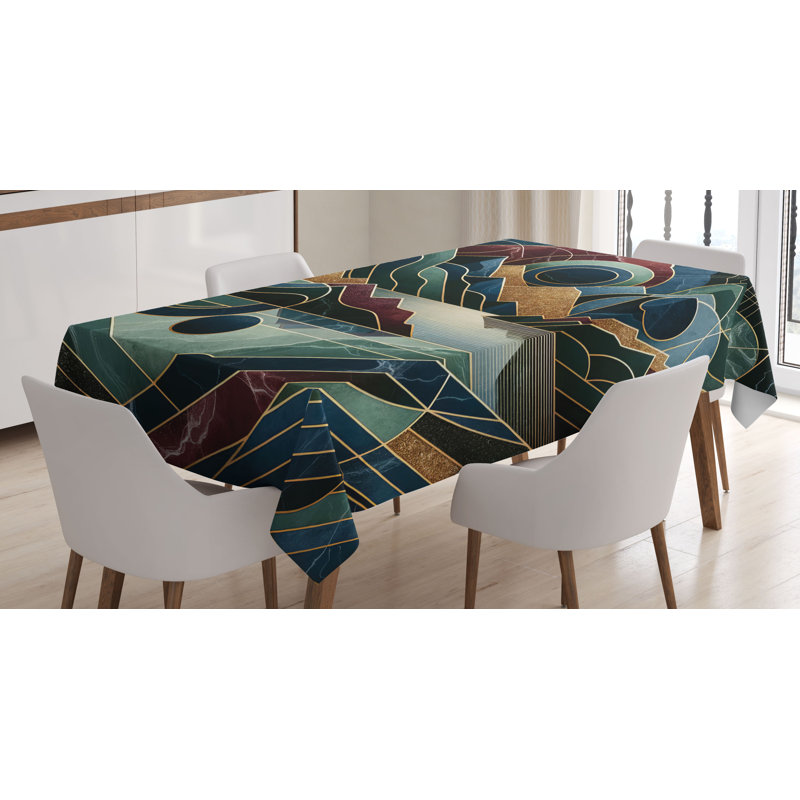 Kayton Rectangle No Pattern Microfiber Tablecloth, 70" Rectangle