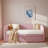 Upholstered Daybed With Pop Up Trundle And Nail Head Decoration-407165068