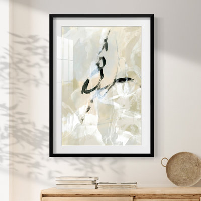Scribble Veil I - impression encadrée