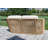 Cable Wicker Loveseat w Olefin